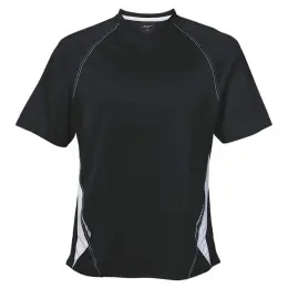 Kiddies BRT Hydro Short Sleeve T-Shirt Black-White